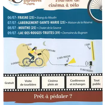 Ciné Cyclo sur les tourbières du Jura